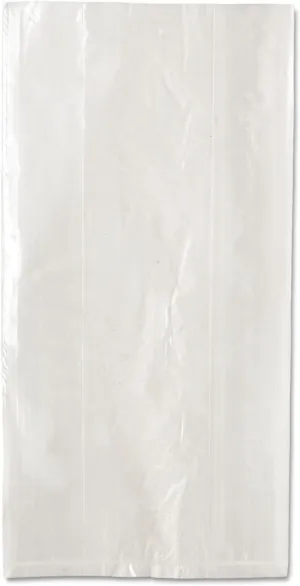 1000 Count LDPE Clear Poly Bags - Food Storage Bread Bags 5.5"x4.75"x19"