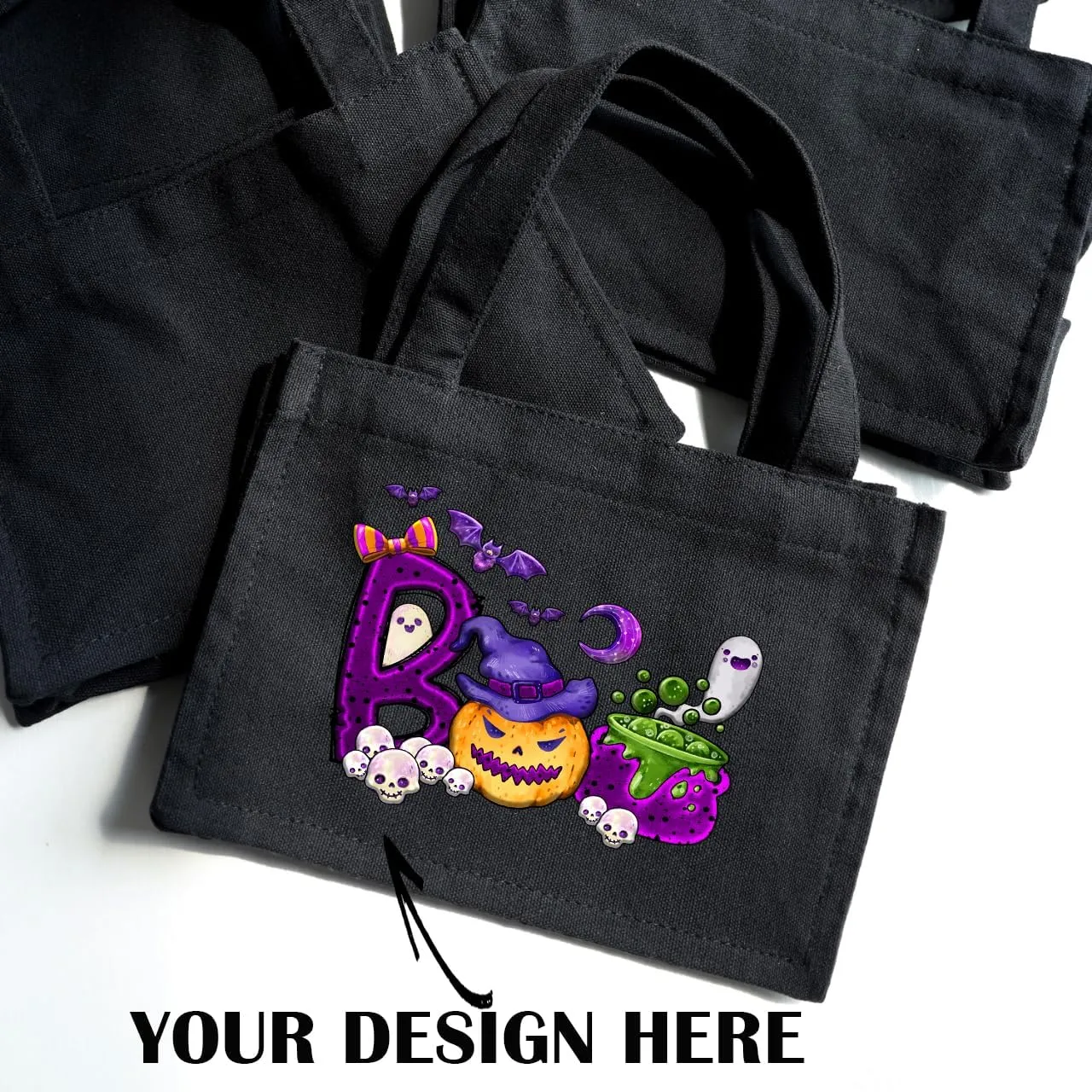 10" x 7" x 6" Small Canvas Tote Bags Personalized Mini Gift Bag DIY Crafts Blank ReuseableTote Bags Bulk