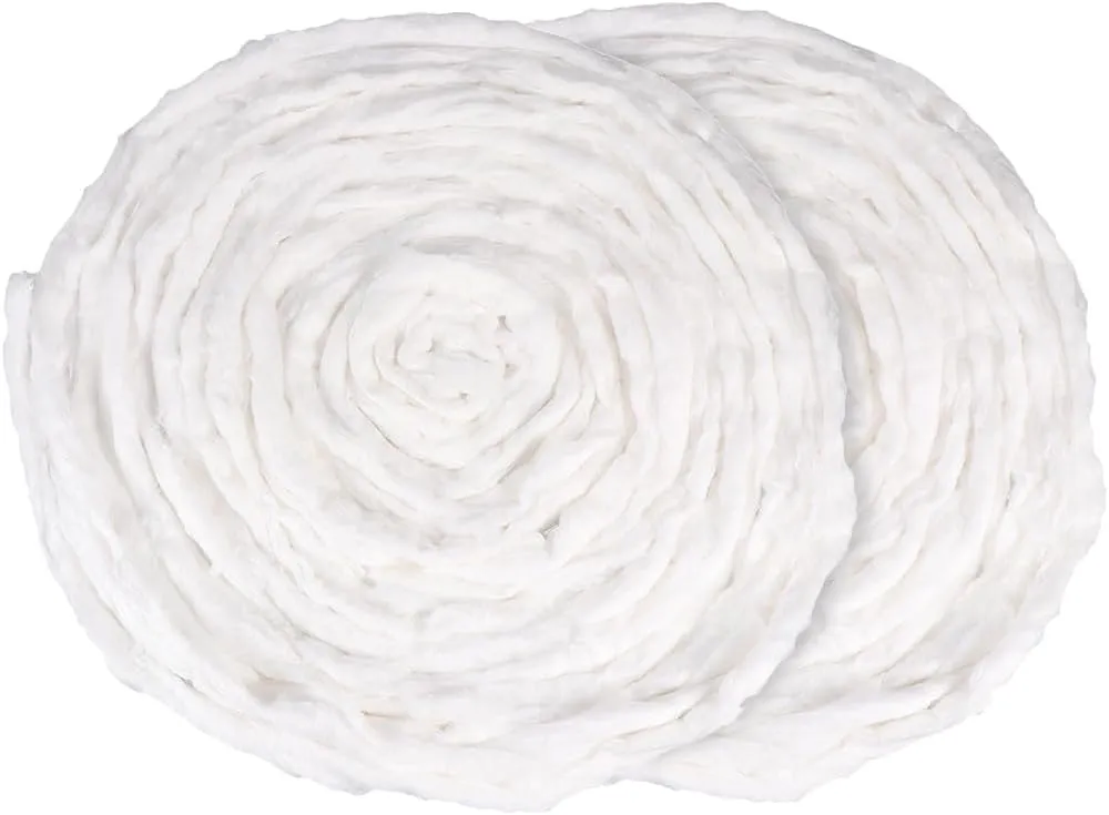 1set Cotton Beauty Coil Cotton Strips Cotton Roll Manicure Perm Papers Salon for Hair Perms Cleaning Manicures Pedicures and Salon Care