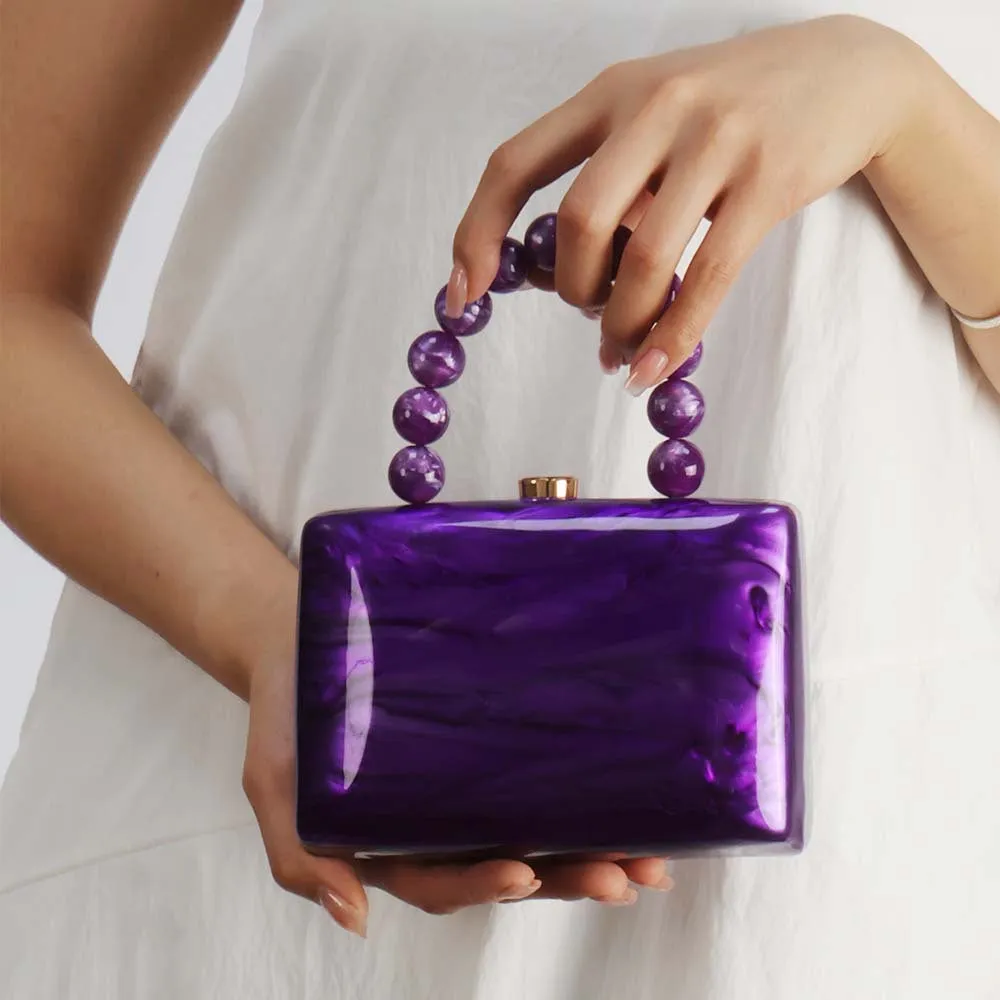 2025 2025 New new acrylic bags fashion personalized handbags celebrity dinner handbag manufacturers wholesale