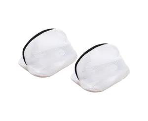 2pcs Laundry Bag with Zipper Mesh Washing Machine Net Shoe Bags Home Sneakers Shoes
