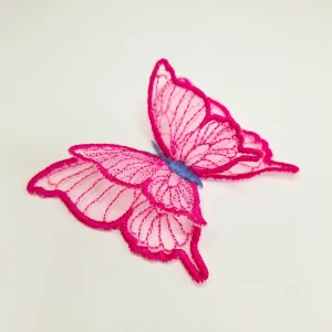 3D Freestanding Butterfly Machine Embroidery Design