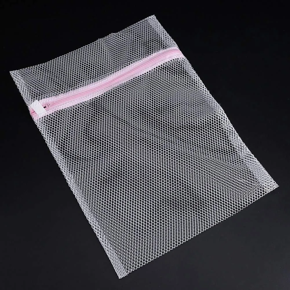 5Pcs Laundry Bag, Lingerie Bag Wash Bag Laundry Mesh Bag Bra Bag Clothes Bag Storage Bags Underwear Bags Travel Storage Organize Bag for Stocking (Coarse mesh 40 * 50cm)
