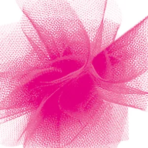6" X 25Yd Tulle - Hot Pink