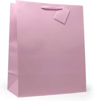 allgala Gift Bags, 12 Pack 13x10x5.5 Inch Large Pink Gift Bags with Handles for Birthday, Wedding, Party Supplies, Baby Shower, Holidays, Chirstmas