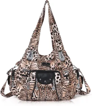 Angel Kiss Purses for Women Soft PU Leather Large Hobo Bags for Women Shoulder Bag