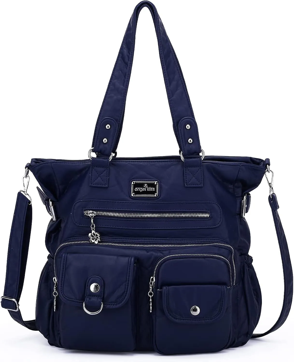 Angelkiss Purses and Handbag for Women Soft Leather Hobo Bags Satchel Shoulder Bags Ladies Tote Crossbody Bag