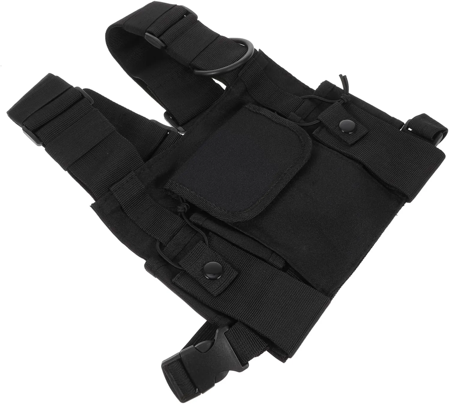 Bag Chest Bag Belt Shoulder Bag for Men Messenger Bag Men Satchel Rotatable Vests Sling Holder Duffle Bag Men Radio Pouches Rucksack Rig Carry Kit Black Oxford Cloth