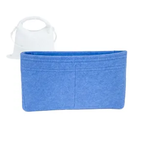 Bag Organizer for Bottega Veneta Mini Hop - Premium Felt Purse Handbag Insert Liner Shaper (Handmade) Soft Structure Support (25 Color Options)