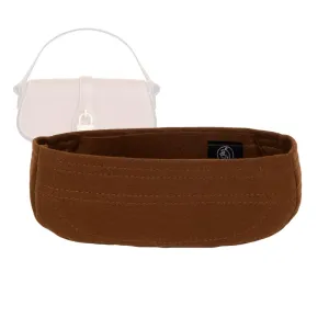 Bag Organizer for Celine Clutch On Strap Tabou - Premium Felt Purse Handbag Insert Liner Shaper (Handmade) Soft Structure Support (25 Color Options)