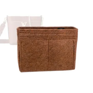 Bag Organizer for Louis Vuitton Lock and Walk Lockme - Premium Felt Purse Handbag Insert Liner Shaper (Handmade) Soft Structure Support (20 Color Options)