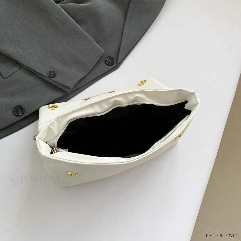 BagForLove - Delicate Shoulder Bag with Rhombus Accents