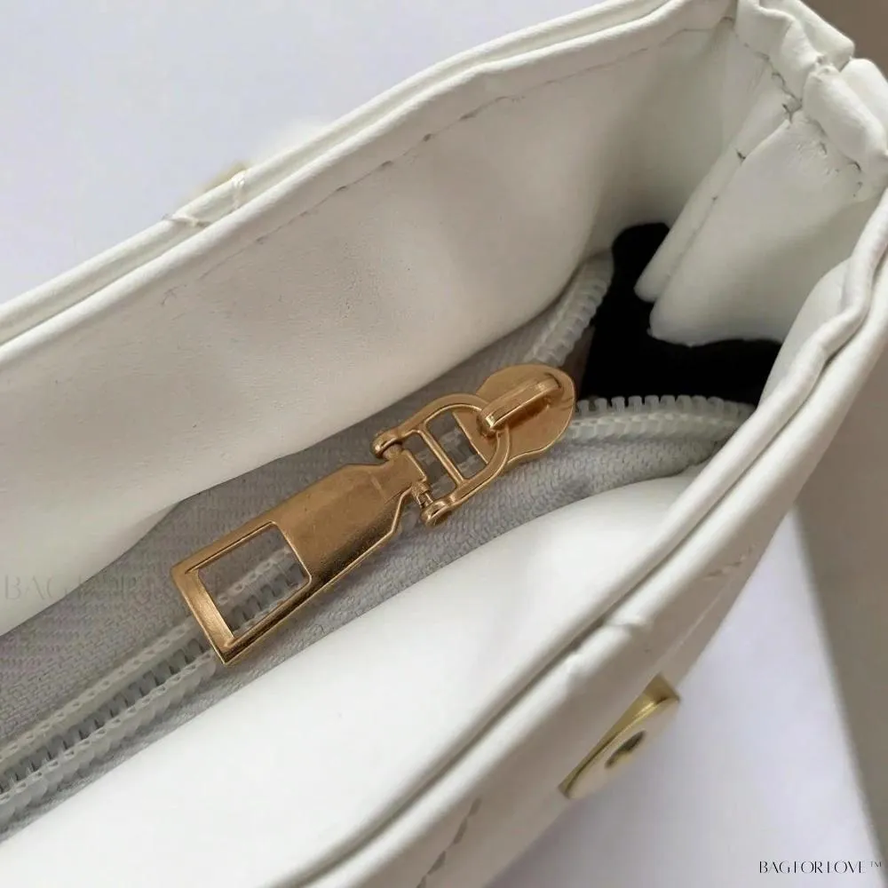 BagForLove - Delicate Shoulder Bag with Rhombus Accents