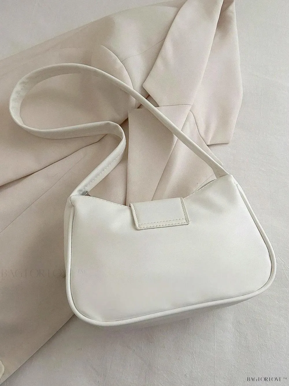 BagForLove - Soft Cloud-Shaped Shoulder Bag with Delicate Bowknot