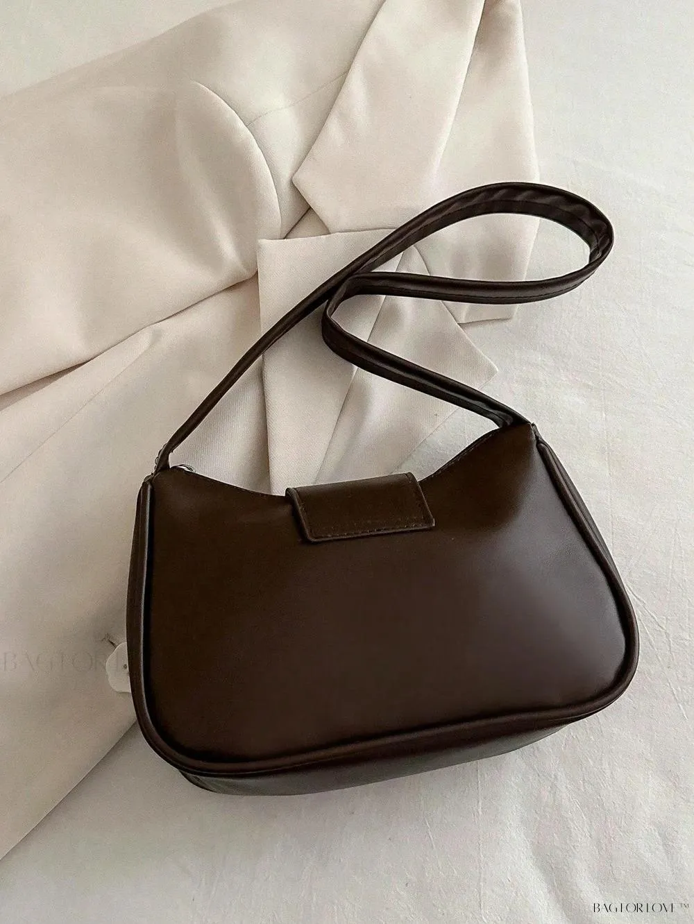 BagForLove - Soft Cloud-Shaped Shoulder Bag with Delicate Bowknot