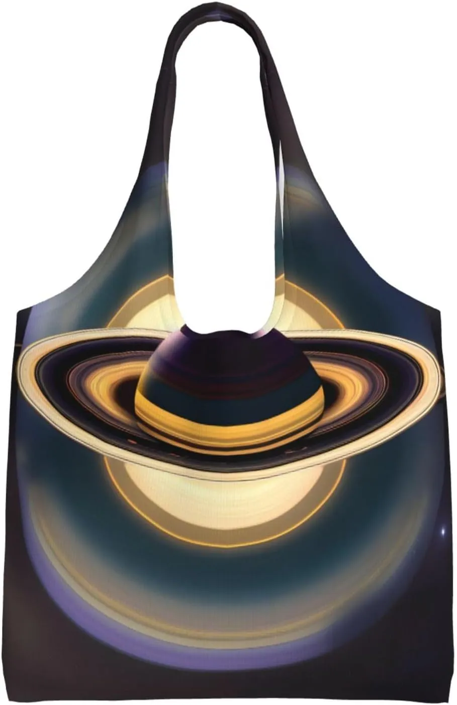 Beautiful Saturn Printed Shoulder Bag - Suitable for sturdy canvas bags, shopping bags