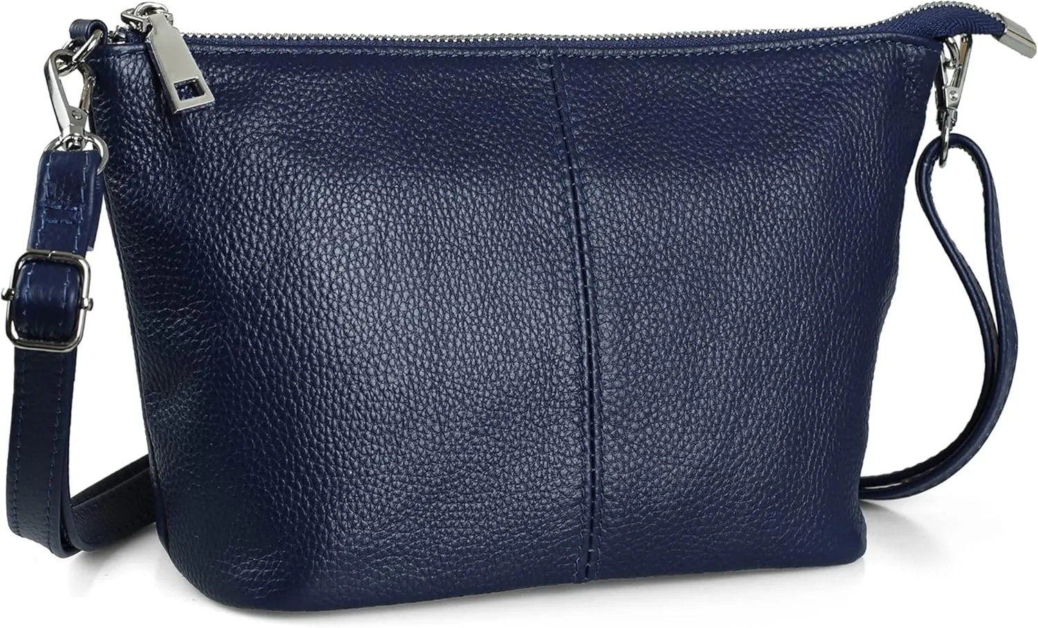 befen Genuine Leather Wristlet Clutch Wallet Purses Small Crossbody Bags for Women with RFID Blocking Card Slots