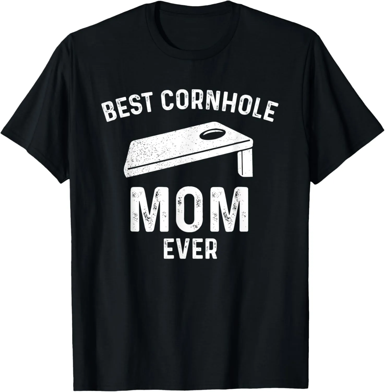 Best Cornhole Mom Ever Design Sack Toss For Women T-Shirt