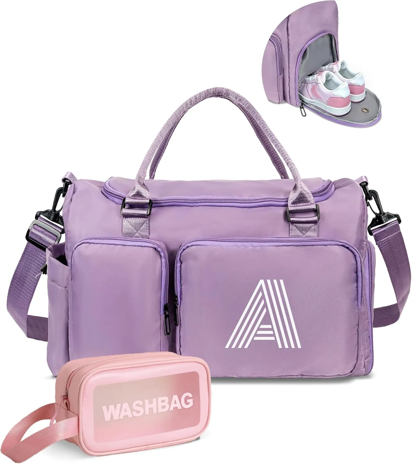 Birthday Gifts for 8 9 10 11 12 13 14 15 16 Year Old Teen Girls Kids Gifts, Kid Duffle Bag Girls, Overnight Bag for Teen Girls Sleepover Bag, Daughter Gifts from Mom