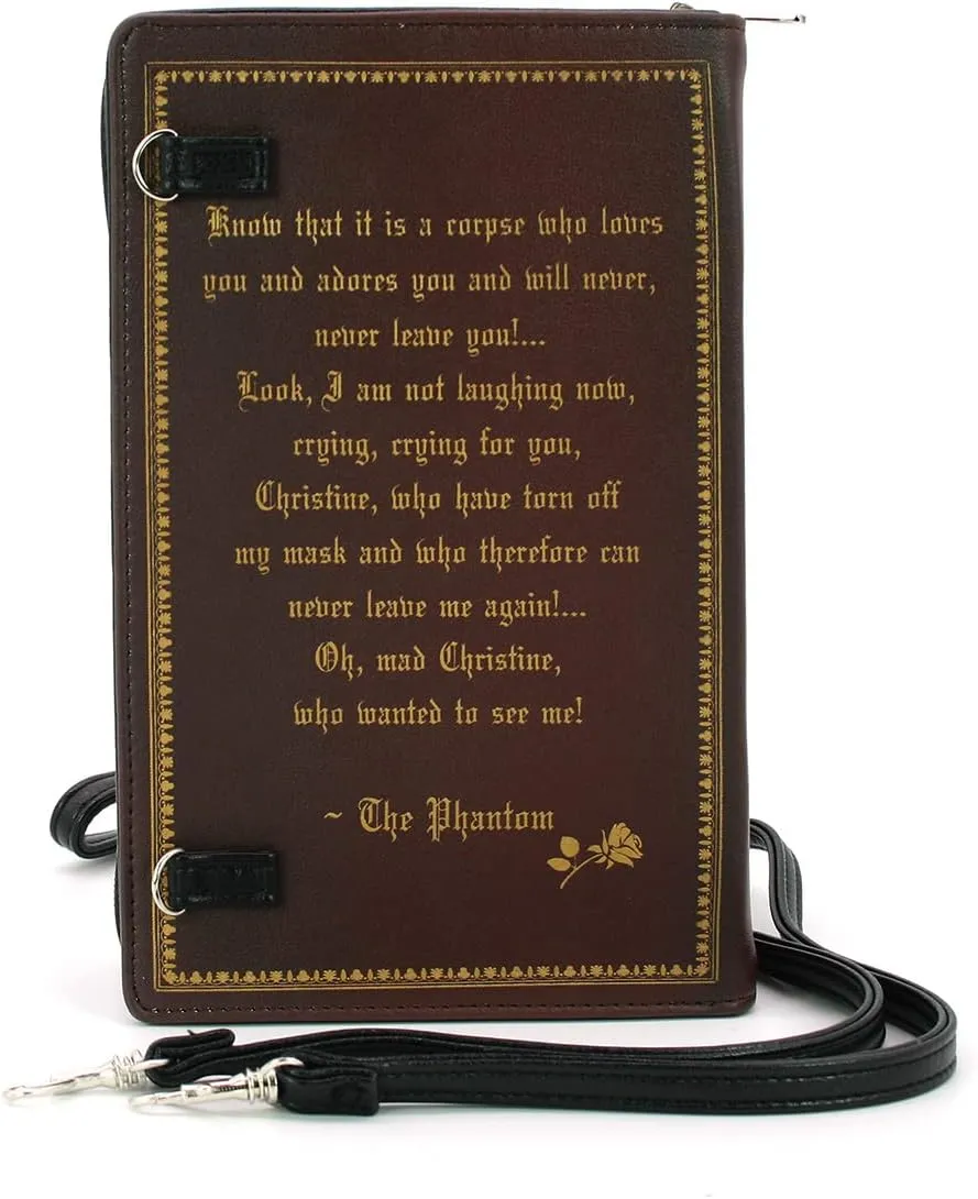 Book Clutch Bag, Unique Accessories for Women, Gifts for Book Lovers