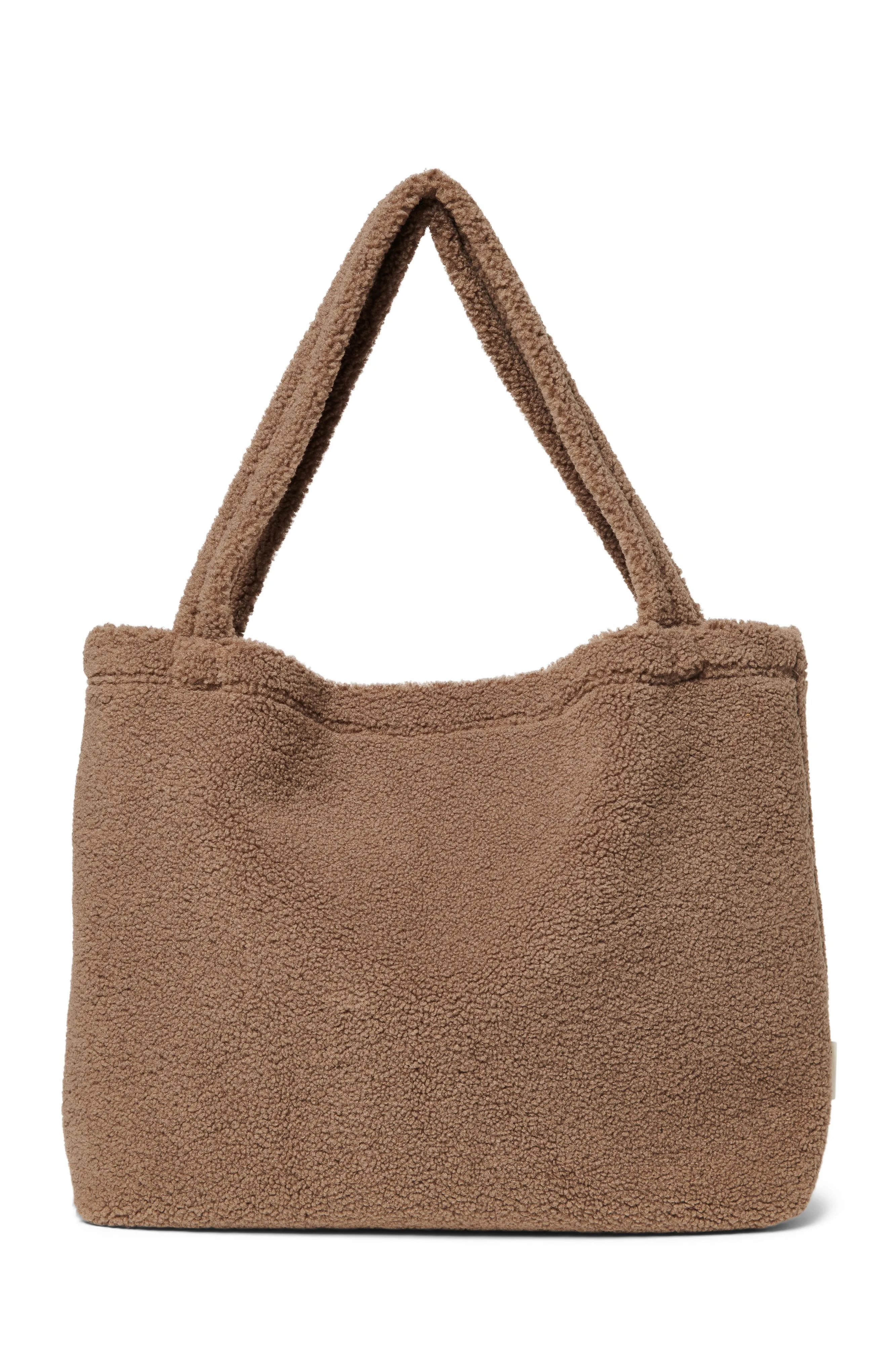 Braunes Teddy Mom Bag