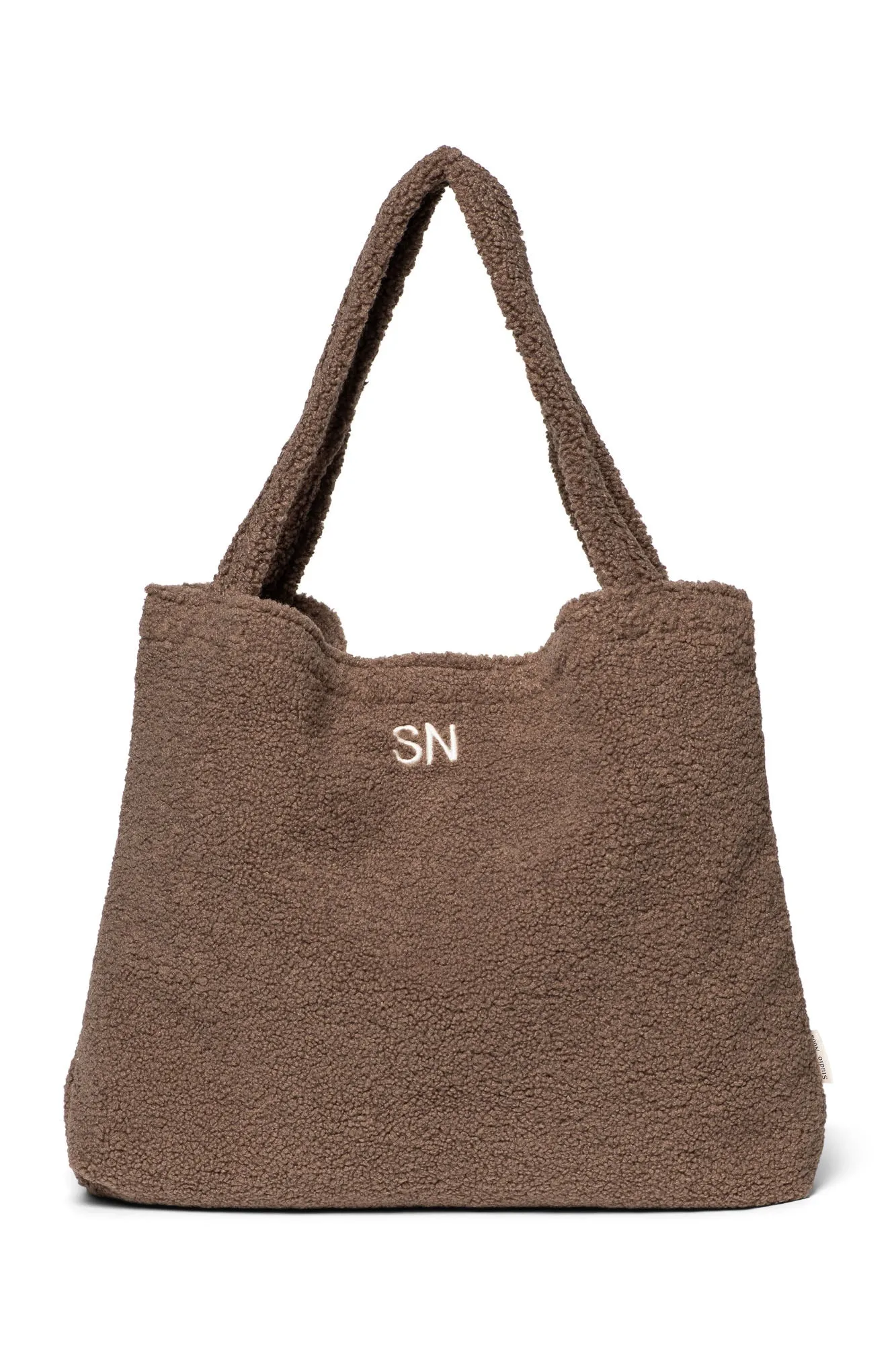 Braunes Teddy Mom Bag