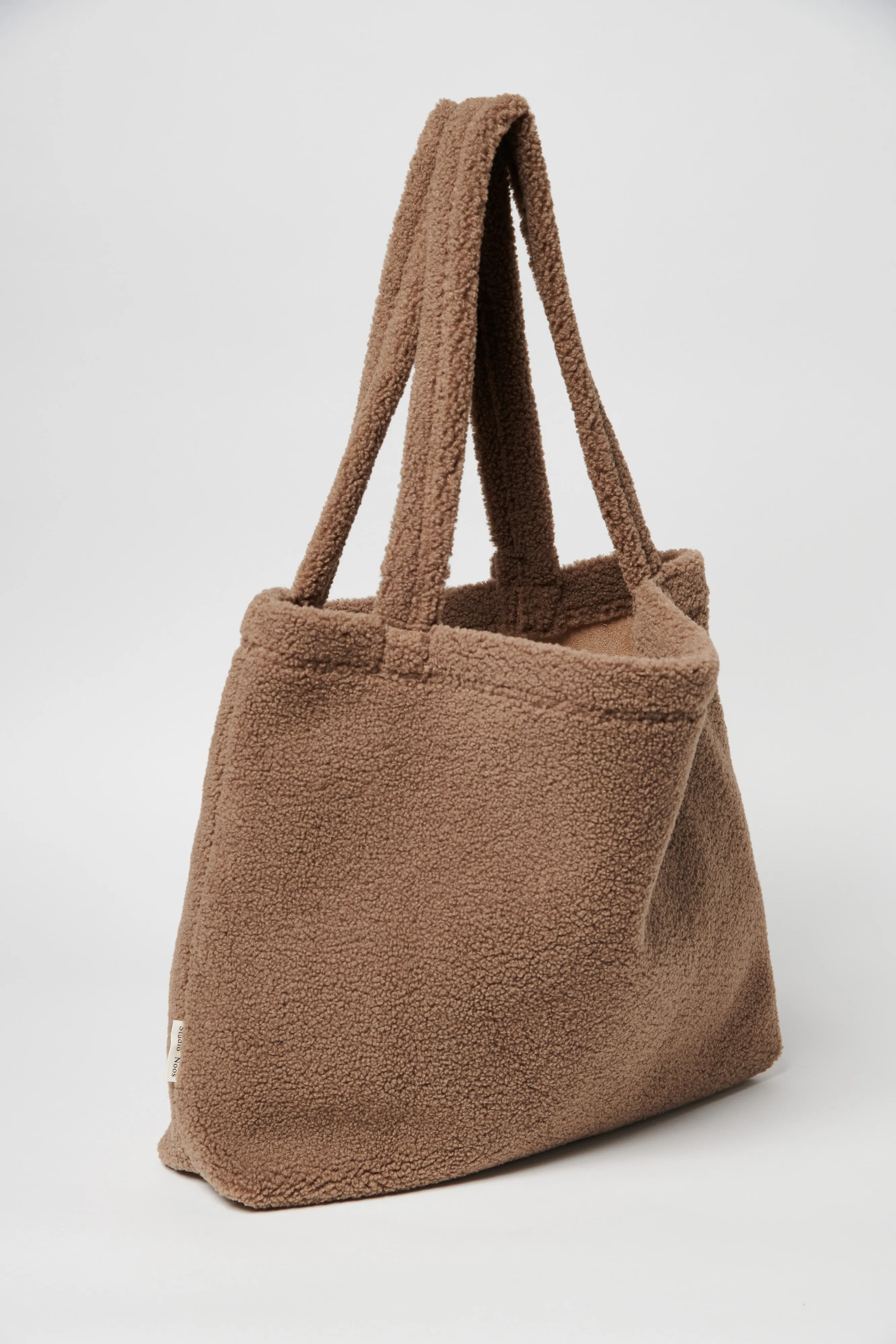 Braunes Teddy Mom Bag