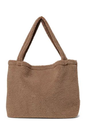 Braunes Teddy Mom Bag