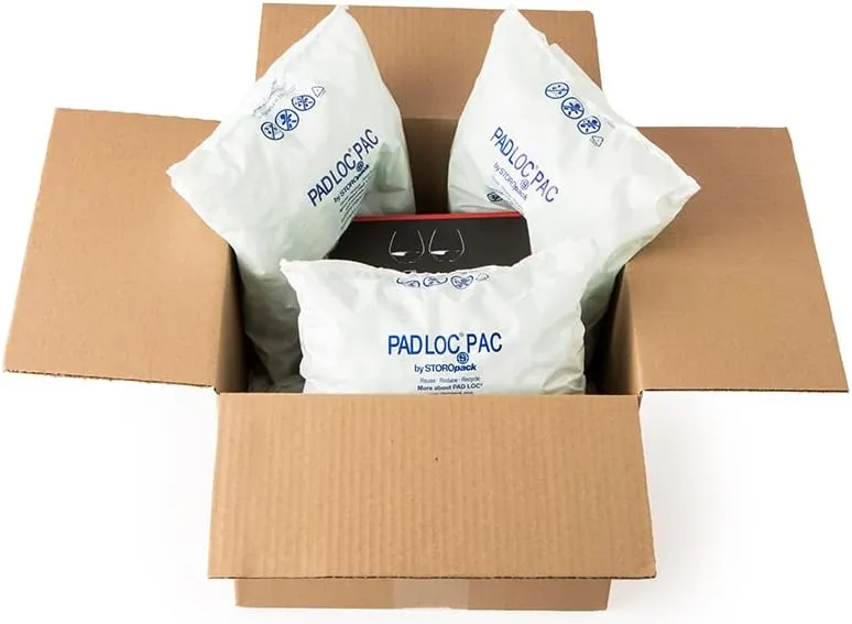 Bubblefast! presents Storpack's PAD LOC Cushioning Pads-Packing Peanuts in a Bag (12 x 12 x 2)