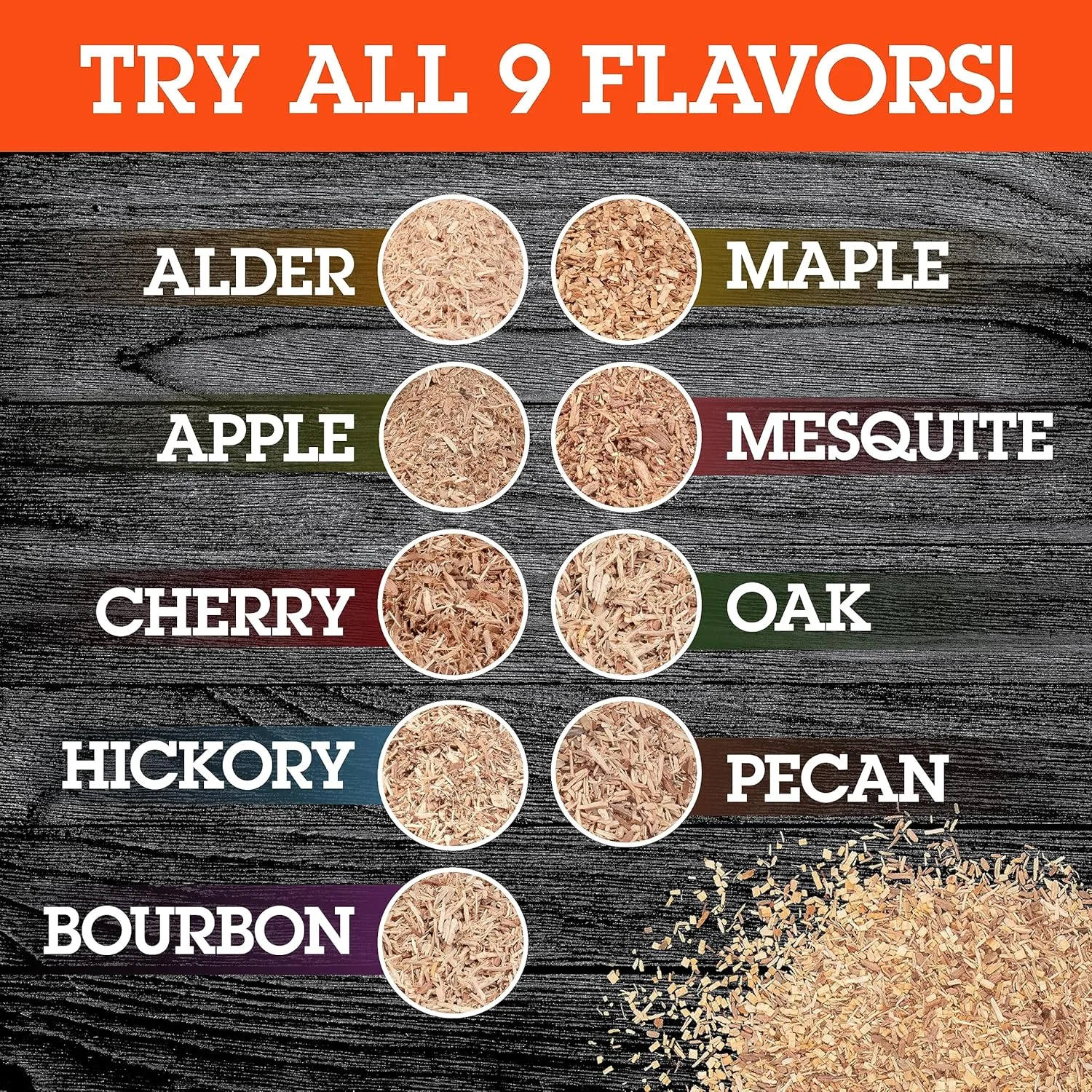 Camerons All Natural Extra Fine Mesquite BBQ Wood Chips, 4 Pack -260 Cu. In. Bag, Approx 2 lbs ea- Kiln Dried Sawdust Shavings for Cocktail Smoking Guns, Smokers, Smoke Boxes - Barbecue Grilling Gifts