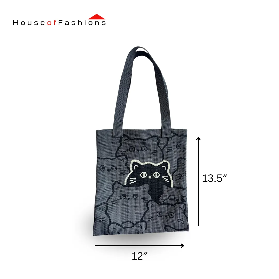 Canvas Tote Bag Creative Hand Crafted Ready for Your Even Suits Everywhere Durable Reusable Shopping Shoulder Bag