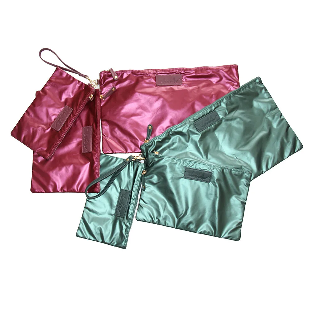 Carly Cosmetic Bags Trio