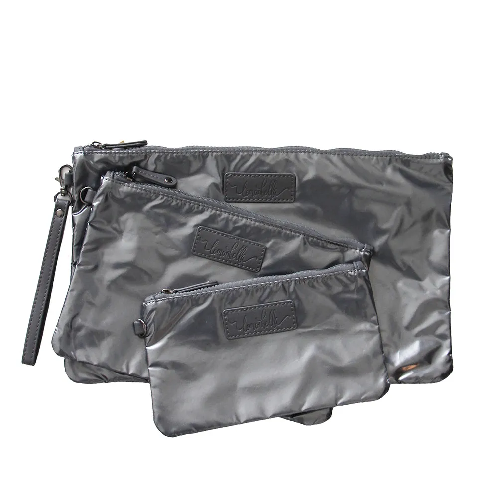 Carly Cosmetic Bags Trio