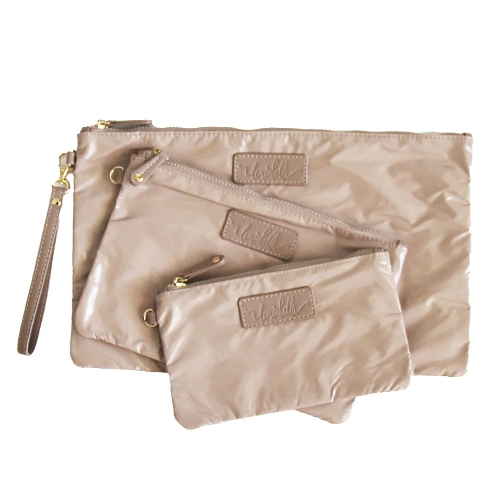 Carly Cosmetic Bags Trio