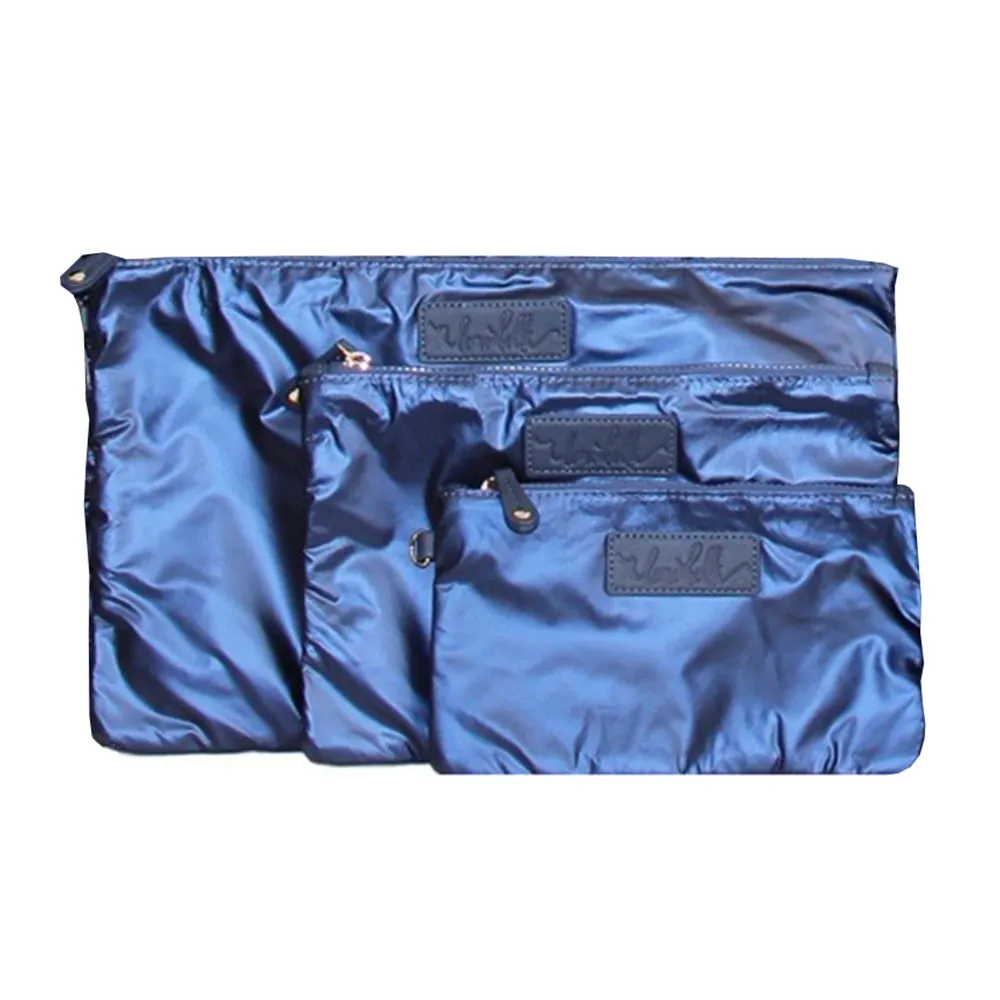 Carly Cosmetic Bags Trio