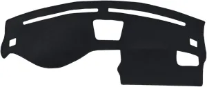Carpet Dash Cover Compatible with Honda Civic 1994-1995 Hatchback Double Air Bag Dashboard Cover Mat (Black)