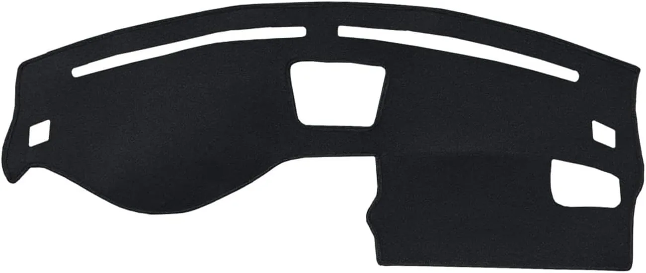 Carpet Dash Cover Compatible with Honda Civic 1994-1995 Hatchback Double Air Bag Dashboard Cover Mat (Black)