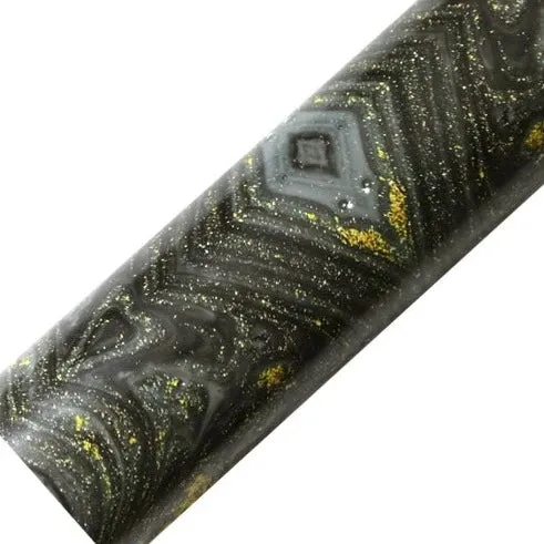 Celestial Elegance: Flowing Ink Galaxy Wrapping Paper
