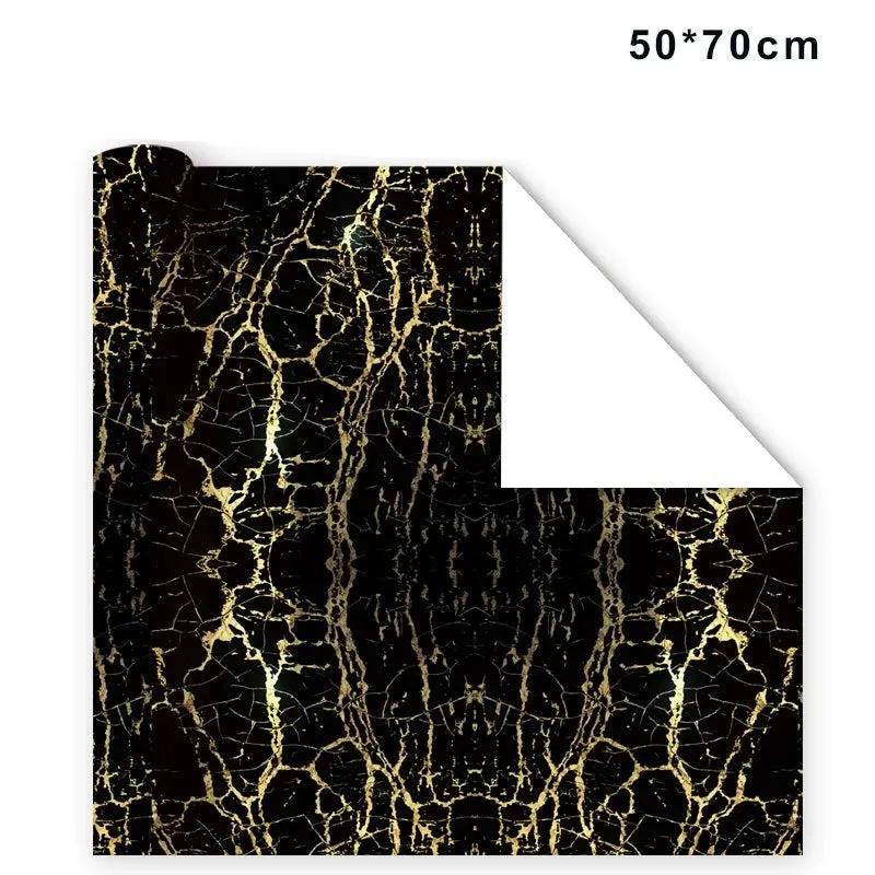 Celestial Elegance: Flowing Ink Galaxy Wrapping Paper