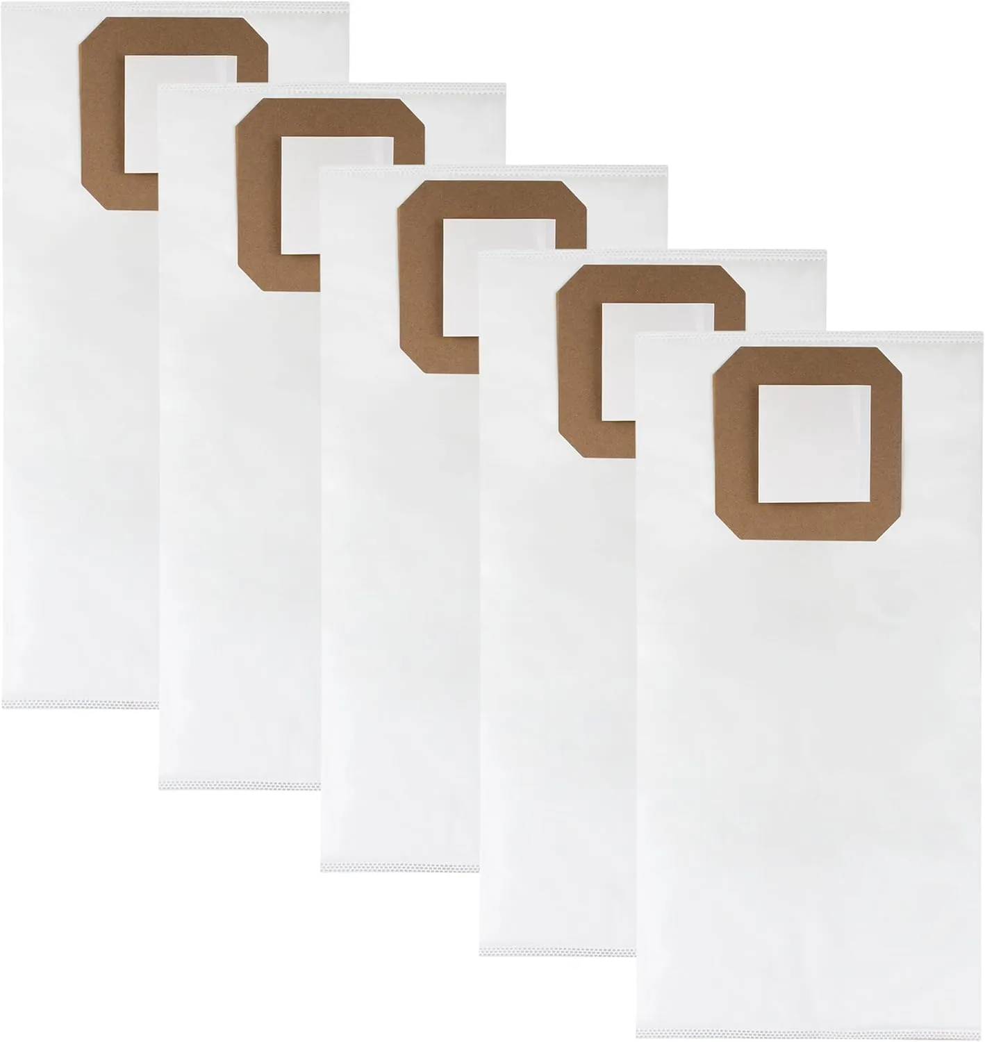 Central Vacuum Filter Bags Fits for Vacuflo Maxum 5 7 9, DB5000 - DB9000 Filter Bags Fits for H-P Central Vacuum Cleanshield Pack of 5