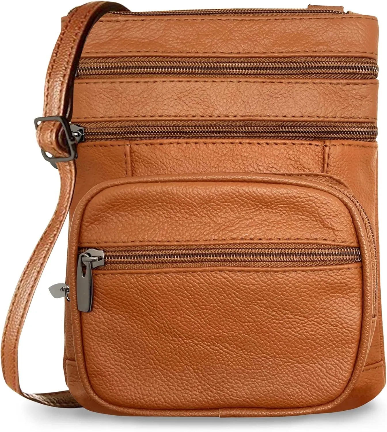 Ciana Genuine Leather Cross Body Bags Purse for Women, Purses Women's Shoulder Sling Handbags Soft Purse
