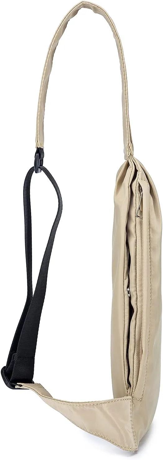 Clakllie Soft Crossbody Bags Waterproof Sling Bags for Travel Lightweight Shoulder Bag Casual Chest Bag Backpack