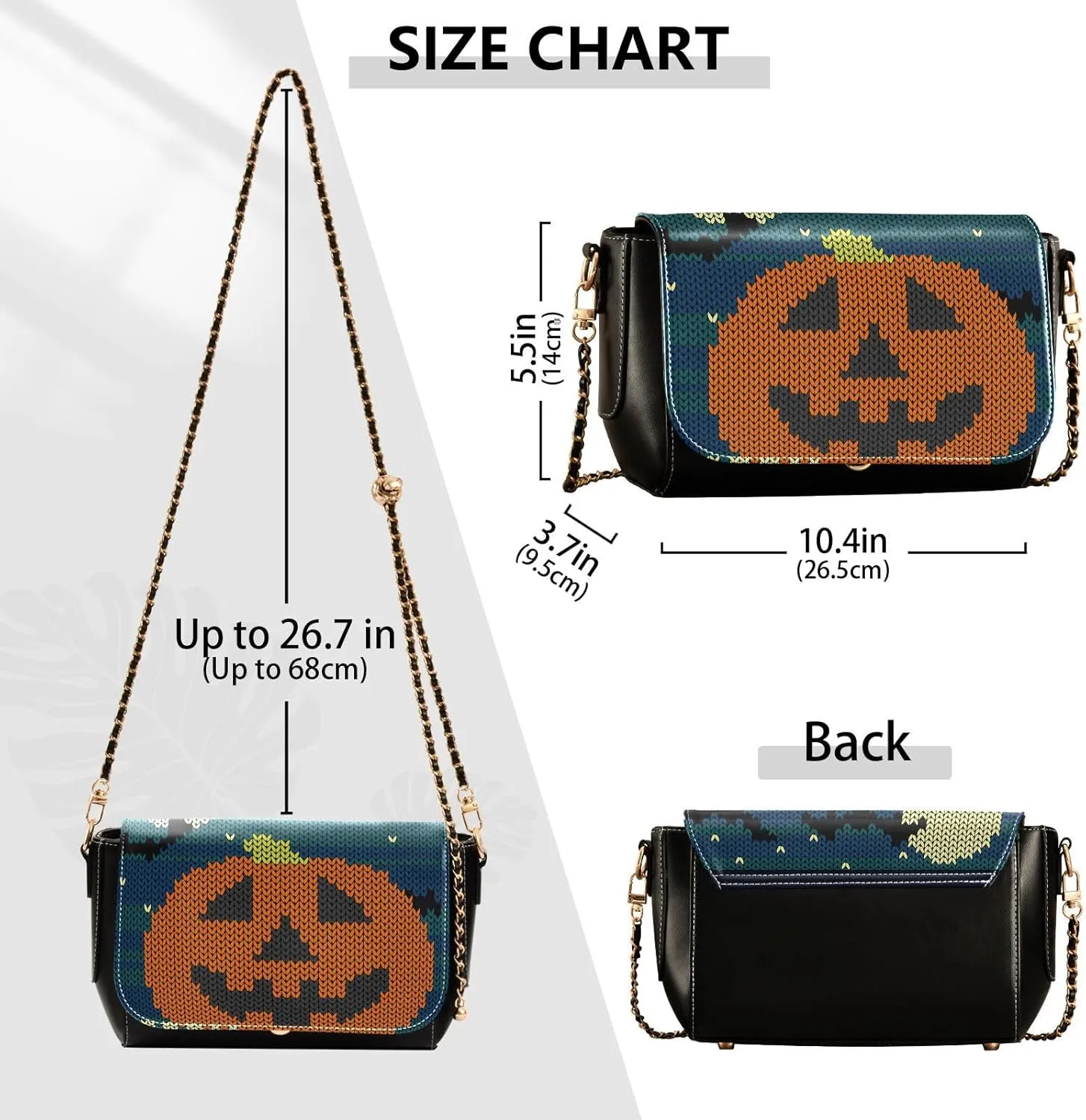 Crossbody Bags for Women Trendy Women's Black Shoulder Bag Small PU Leather Flap Cross Body Bag Handbags