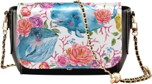 Crossbody Bags for Women Trendy Women's Black Shoulder Bag Small PU Leather Flap Cross Body Bag Handbags
