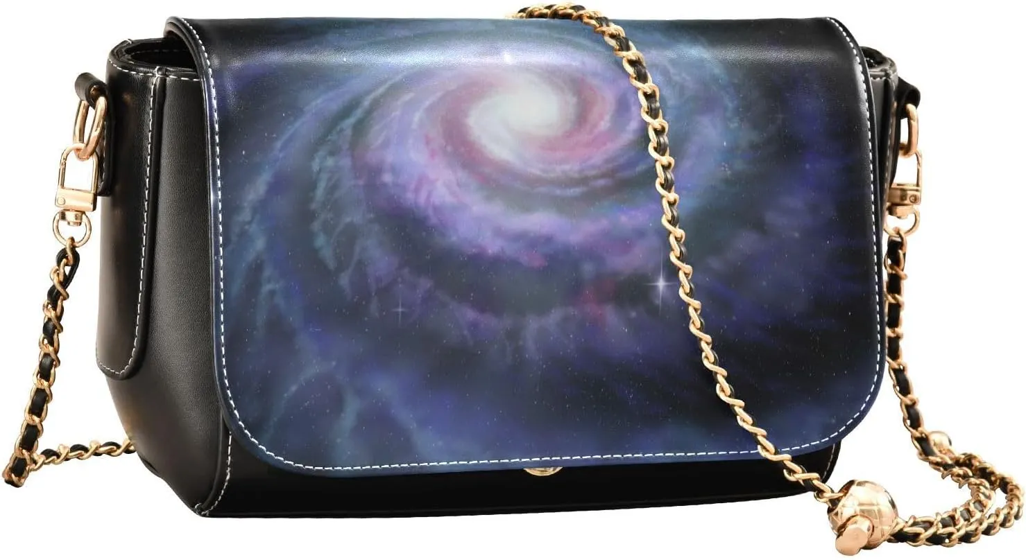 Crossbody Bags for Women Trendy Women's Black Shoulder Bag Small PU Leather Flap Cross Body Bag Handbags