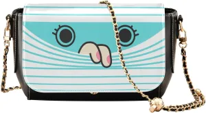 Crossbody Bags for Women Trendy Women's Black Shoulder Bag Small PU Leather Flap Cross Body Bag Handbags