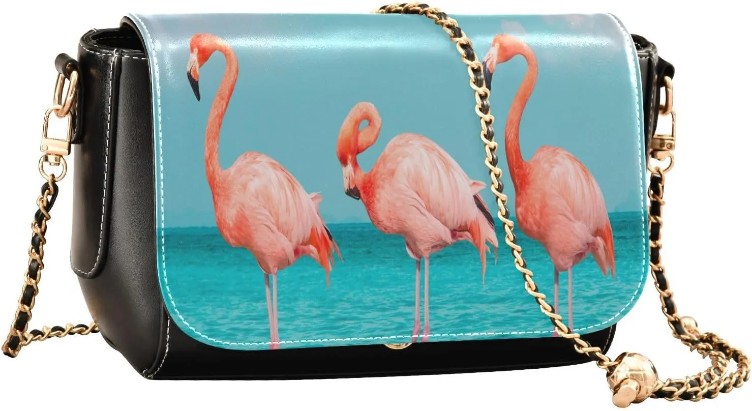 Crossbody Bags for Women Trendy Women's Black Shoulder Bag Small PU Leather Flap Cross Body Bag Handbags