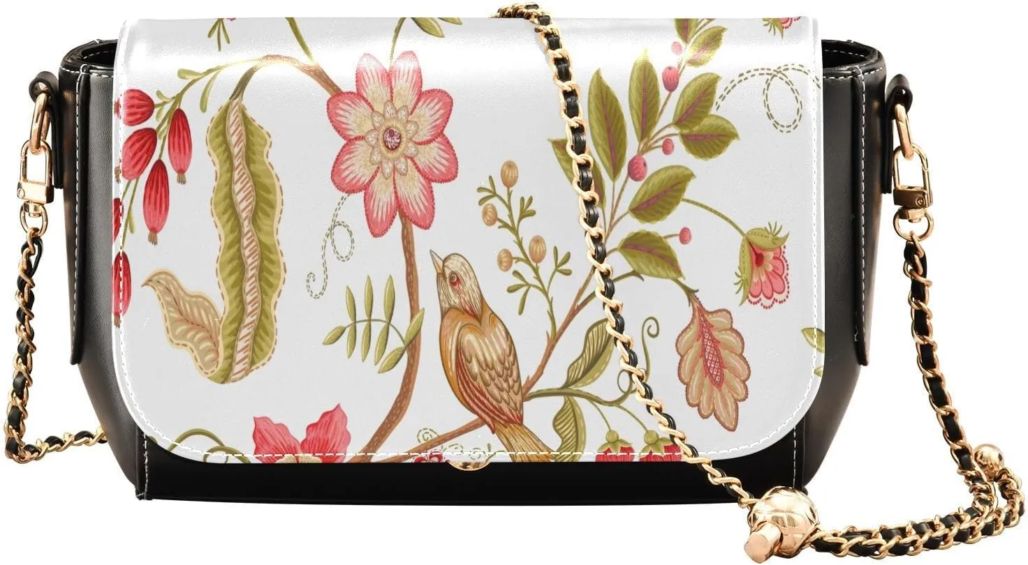 Crossbody Bags for Women Trendy Women's Black Shoulder Bag Small PU Leather Flap Cross Body Bag Handbags