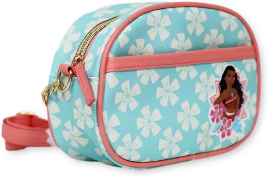Crossbody Bags with Disney, Bluey and Hello Kitty Characters Licensed Purse Personalized and Non-Personalized Options