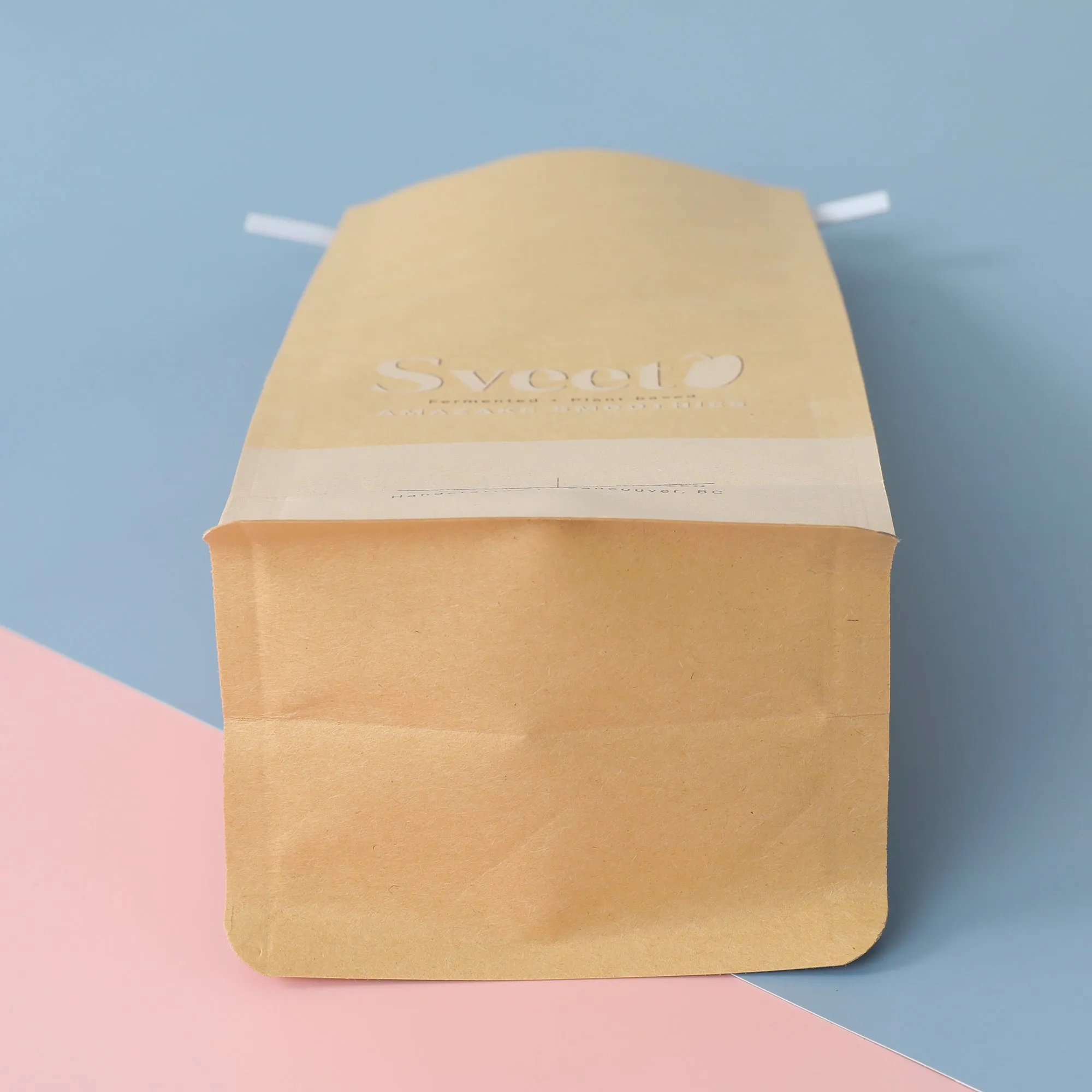 Custom Block Bottom Paper Bag